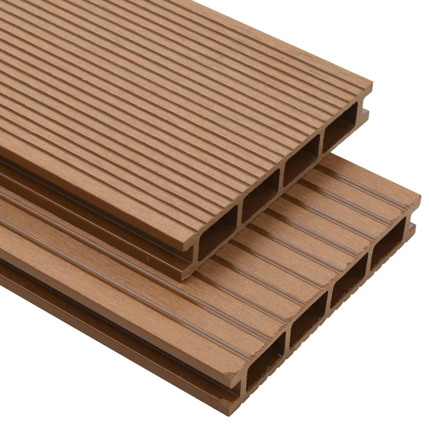 Terrassendiele 4 Pcs Teak Wpc