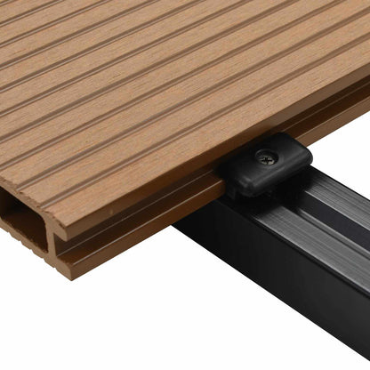Terrassendiele 4 Pcs Teak Wpc