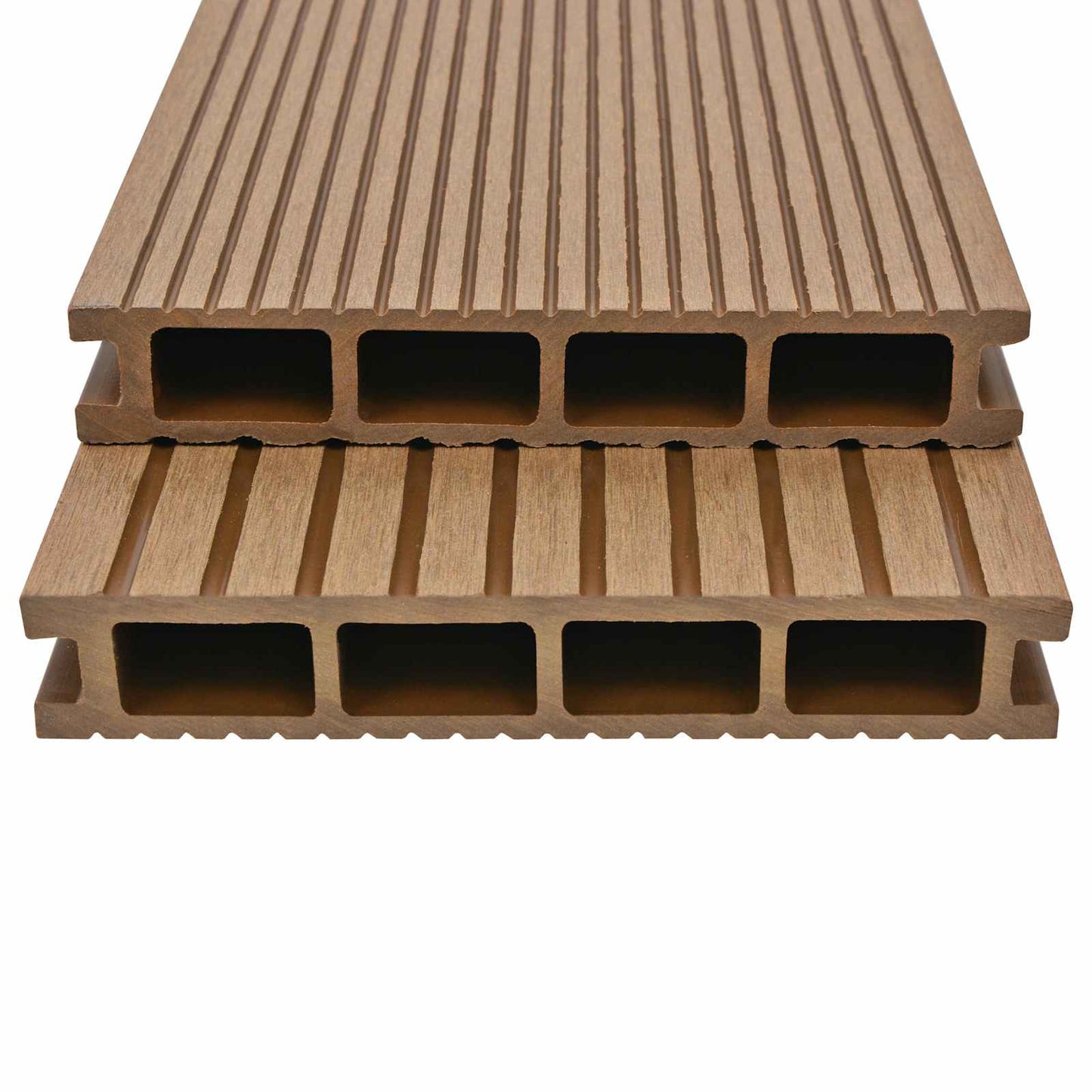 Terrassendiele 4 Pcs Teak Wpc