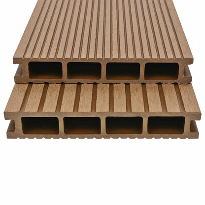 Terrassendiele 4 Pcs Teak Wpc