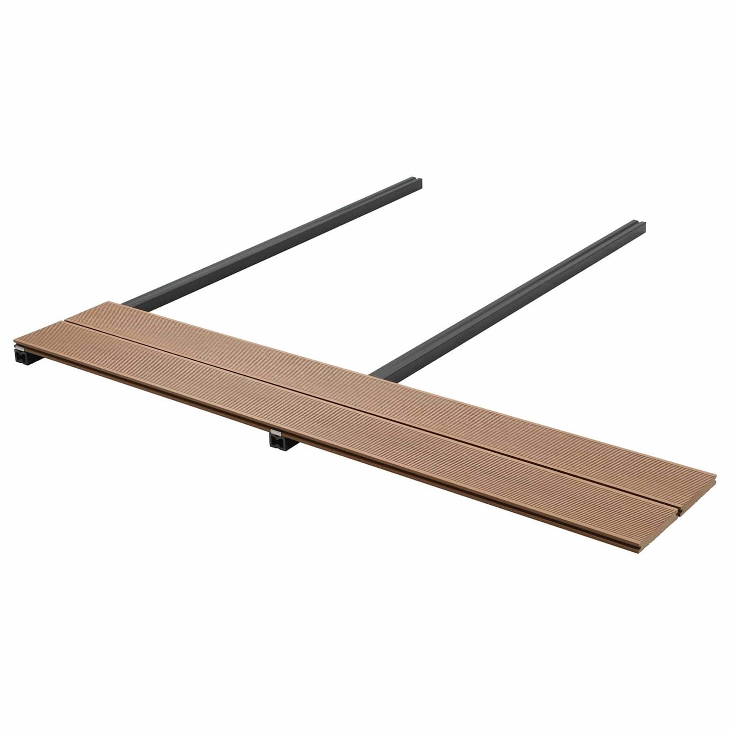 Terrassendiele 6 Pcs Teak Wpc