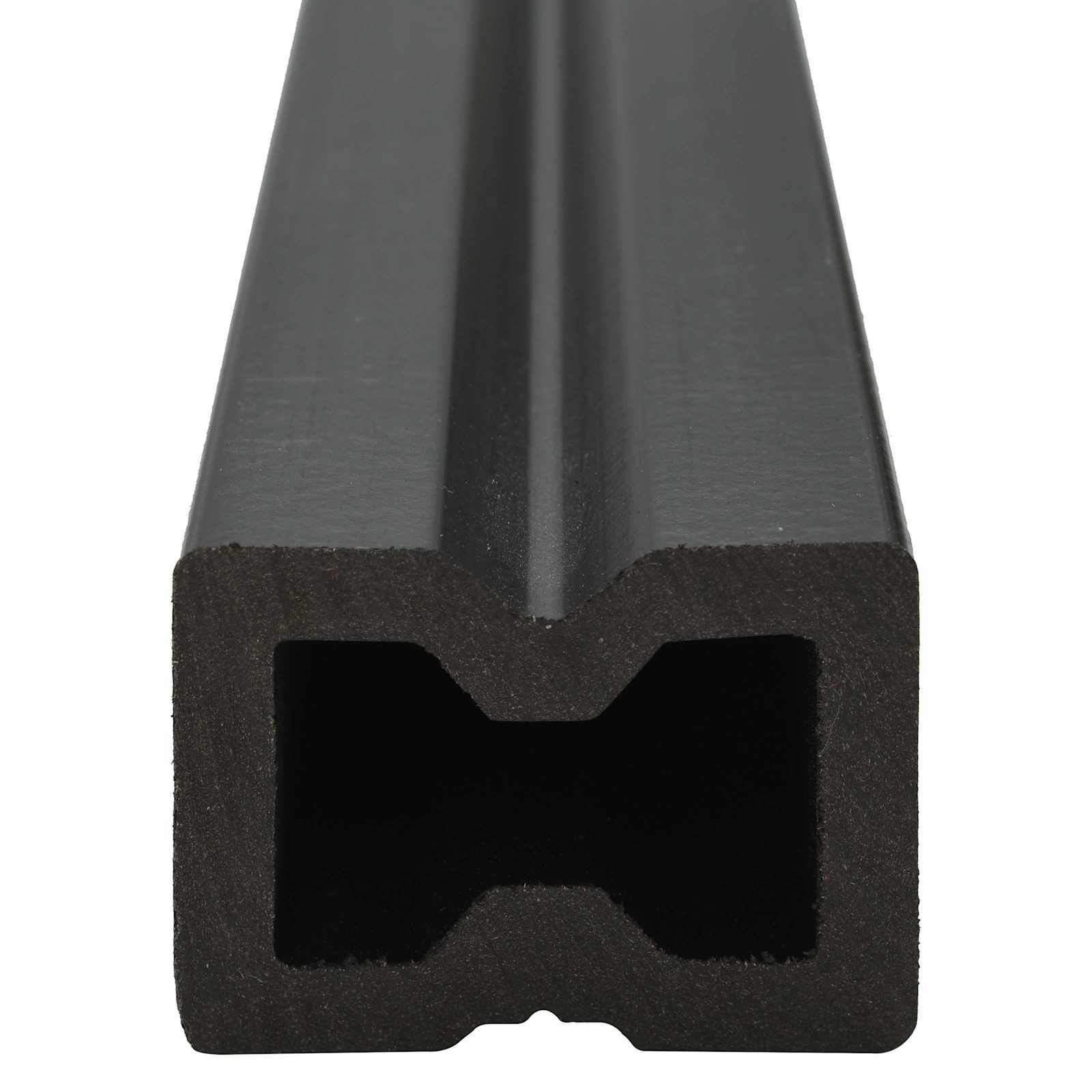 Terrassendiele 4 Pcs Grau Wpc