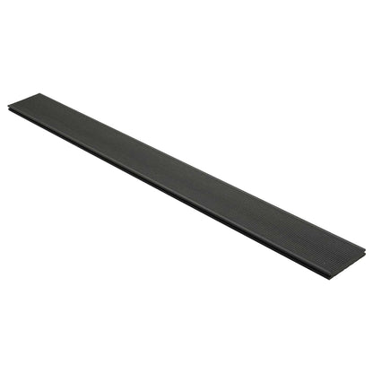 Terrassendiele 4 Pcs Schwarz Wpc