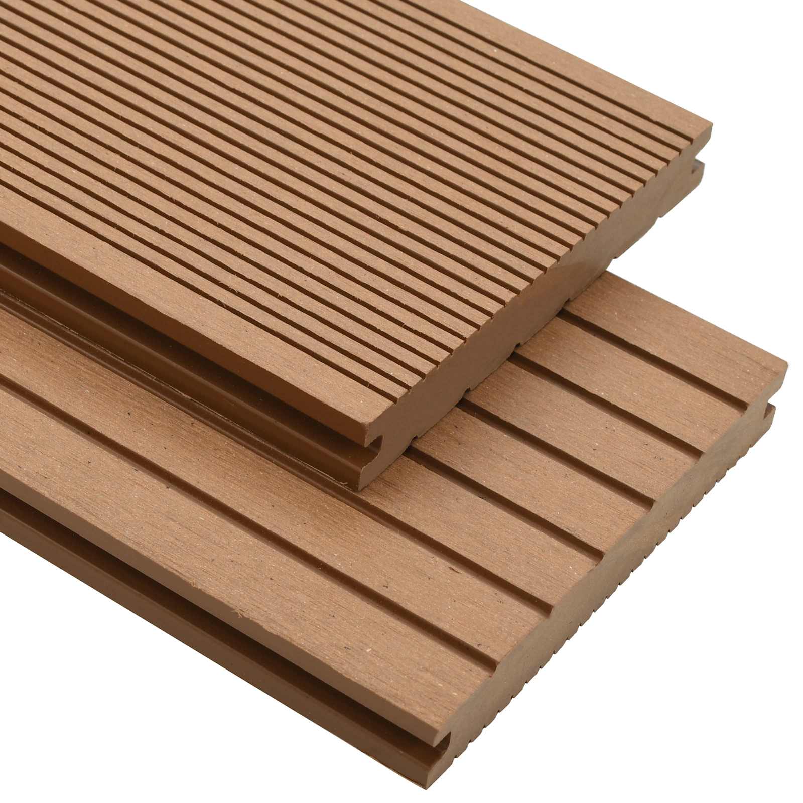 Terrassendiele 4 Pcs Teak Wpc