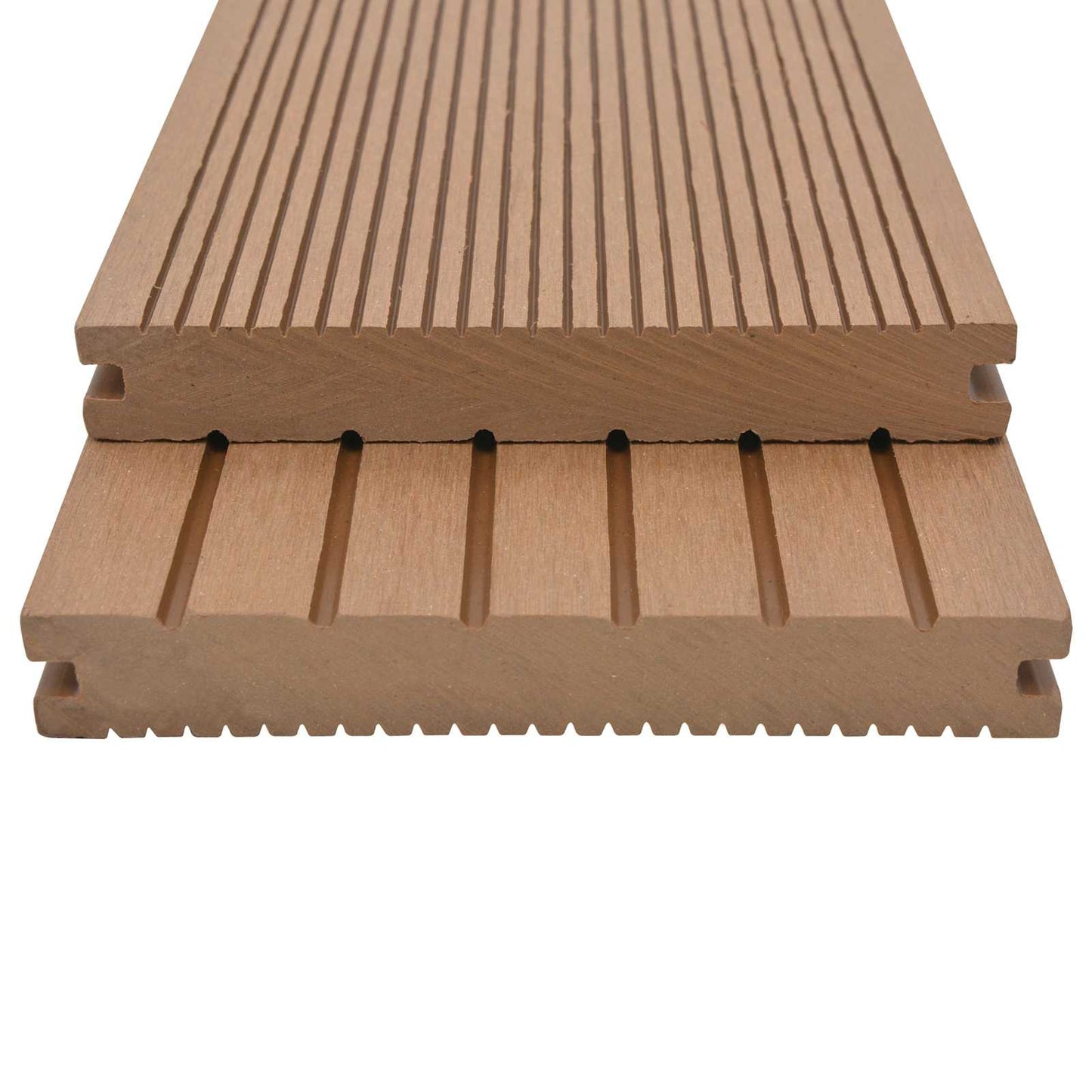 Terrassendiele 4 Pcs Teak Wpc