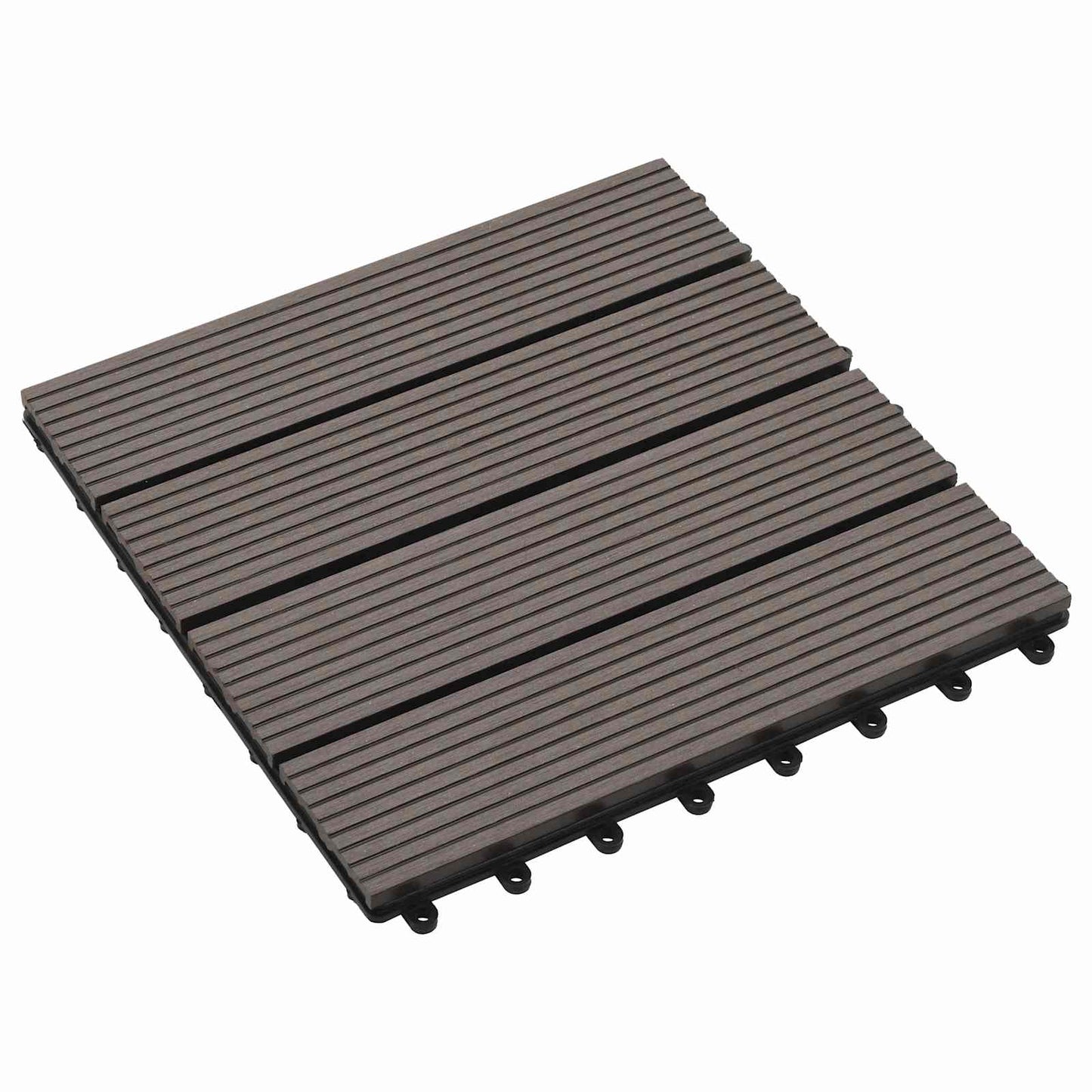 Terrassenfliese 11 Pcs 30 X 30 Cm Wpc
