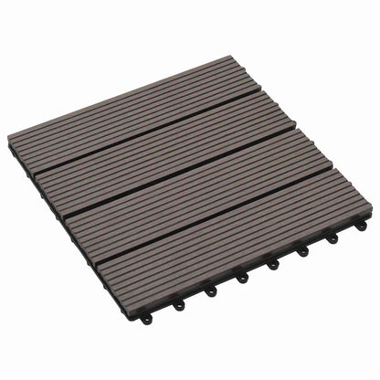 Terrassenfliese 11 Pcs 30 X 30 Cm Wpc