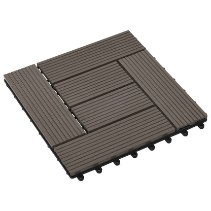 Terrassenfliese 11 Pcs 30 X 30 Cm Wpc