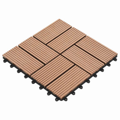 Terrassenfliese 11 Pcs 30 X 30 Cm Wpc