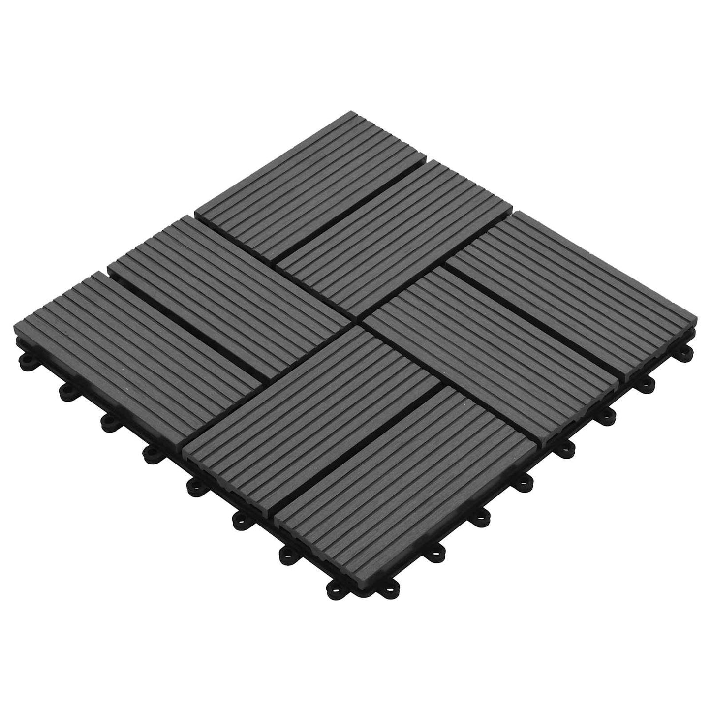 Terrassenfliese 11 Pcs 30 X 30 Cm Wpc