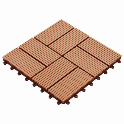 Terrassenfliese 11 Pcs 30 X 30 Cm Wpc