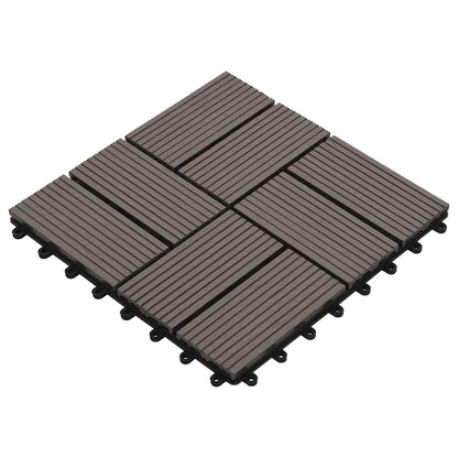 Terrassenfliese 11 Pcs 30 X 30 Cm Wpc