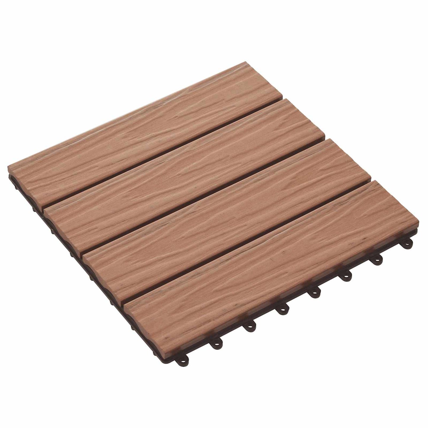 Terrassenfliese 3D-Design 11 Pcs 30 X 30 Cm Wpc