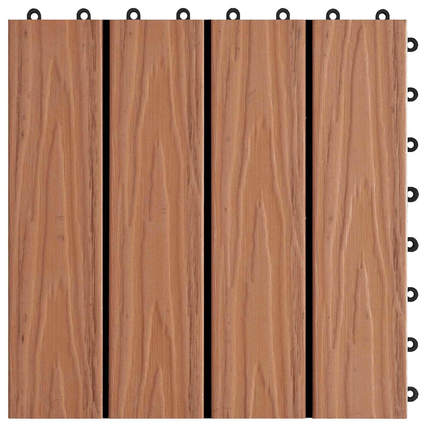 Terrassenfliese 3D-Design 11 Pcs 30 X 30 Cm Wpc