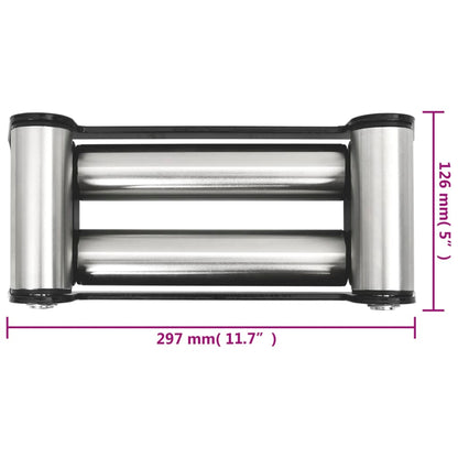 4-Wege-Rollenseilfenster Stahl