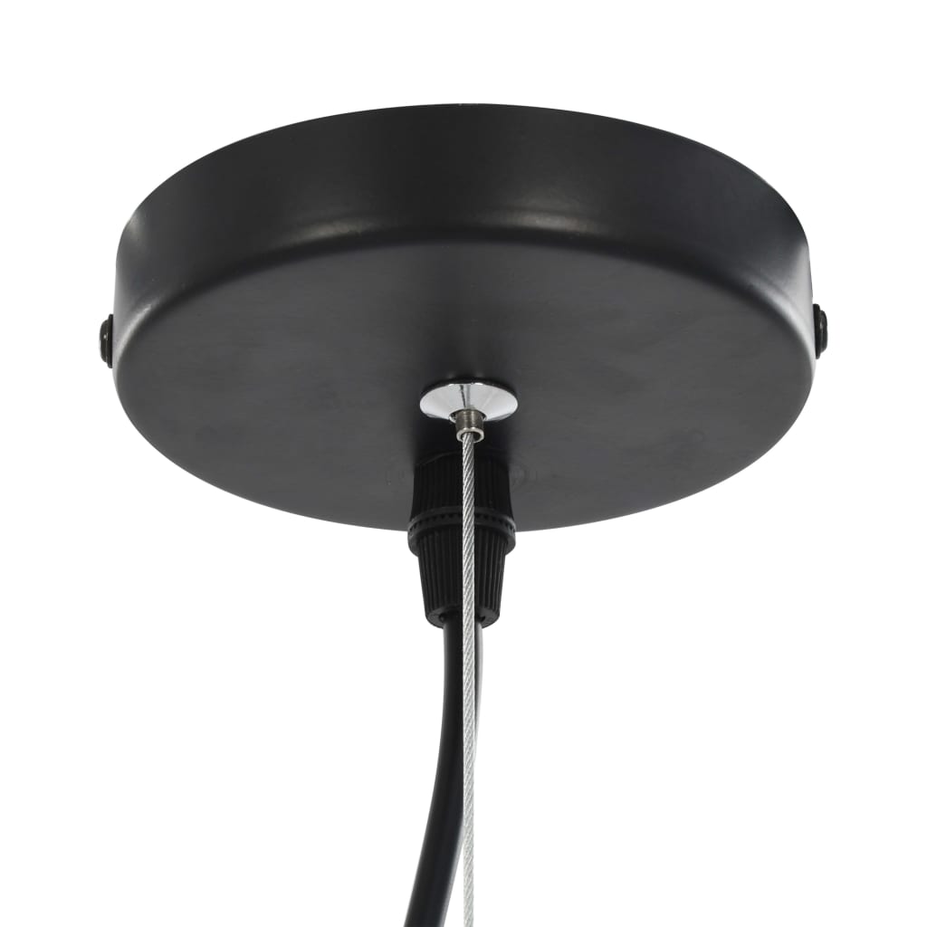 Deckenleuchten 2 Stk. Schwarz Und Gold Halbkugelförmig 50Cm E27