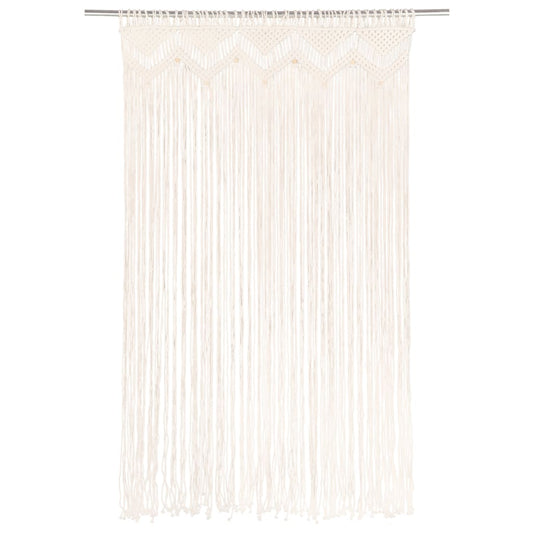 Makramee Vorhang 140×240 Cm Baumwolle
