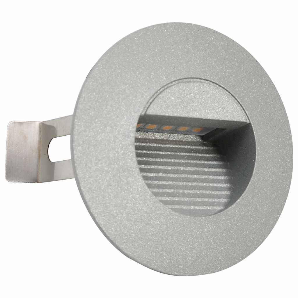 Außenwandleuchten 6 Stk. Led 2 W Silbern