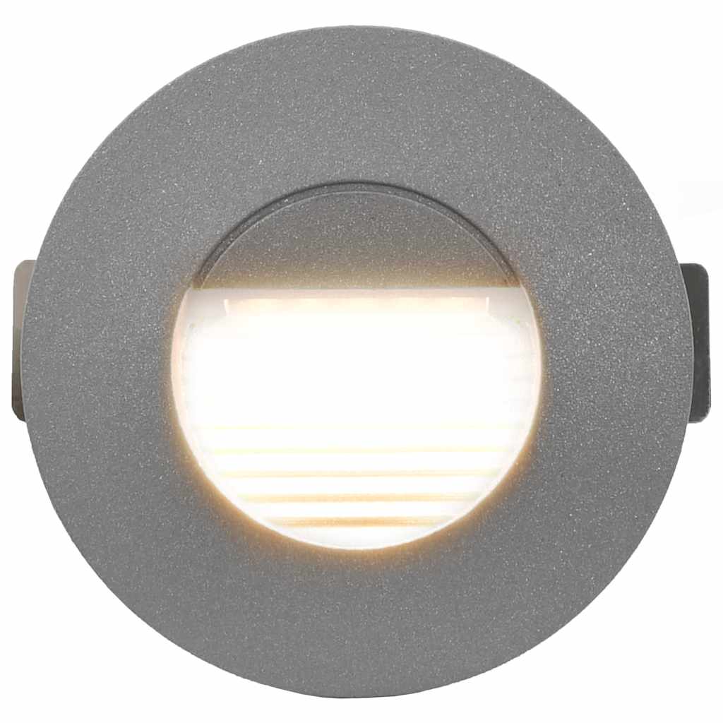 Außenwandleuchten 6 Stk. Led 2 W Silbern