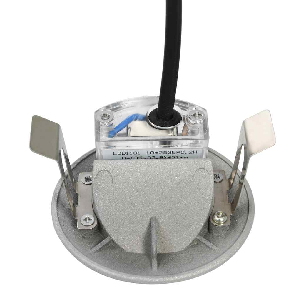 Außenwandleuchten 6 Stk. Led 2 W Silbern