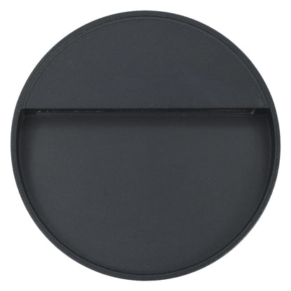 Außenwandleuchten 2 Stk. Led 3W Schwarz