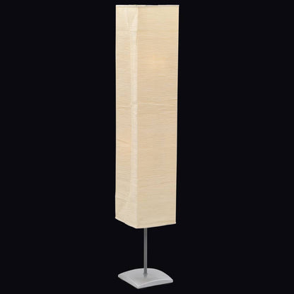 Standleuchte Mit Stahlständer Beige Grün