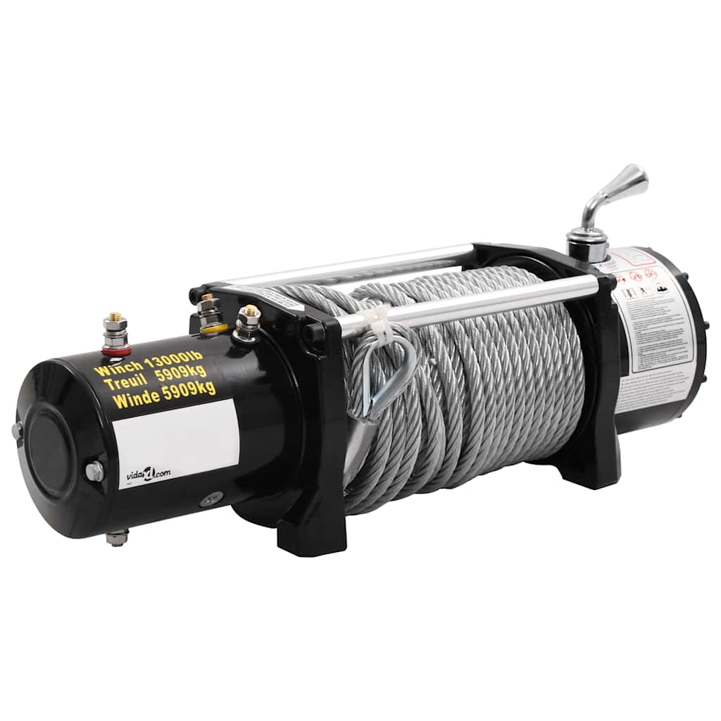 Elektrische Seilwinde 12 V 5909 Kg