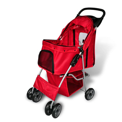 Haustier-Buggy Hund/Katze Klappbarer Reisewagen