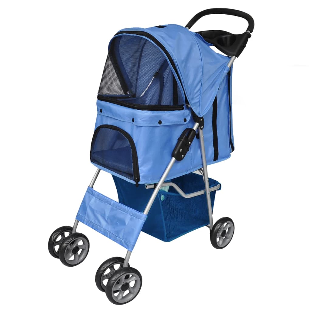 Haustier-Buggy Hund/Katze Klappbarer Reisewagen
