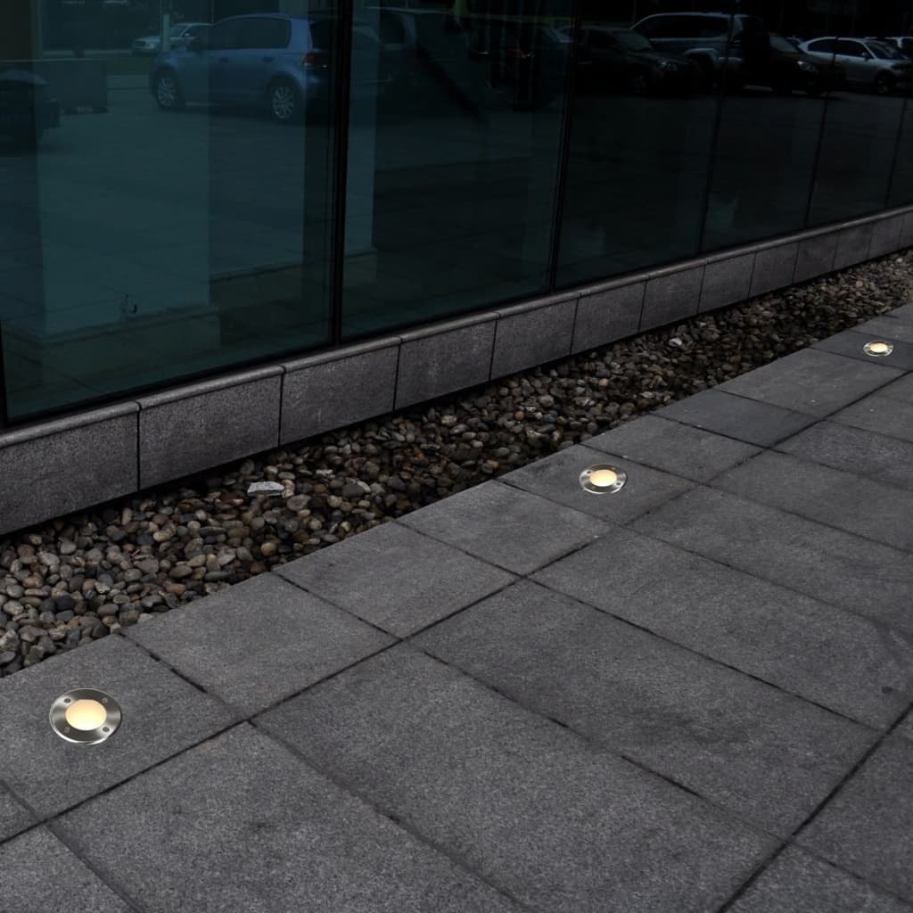 Bodeneinbaustrahler Außen 12 Stk.