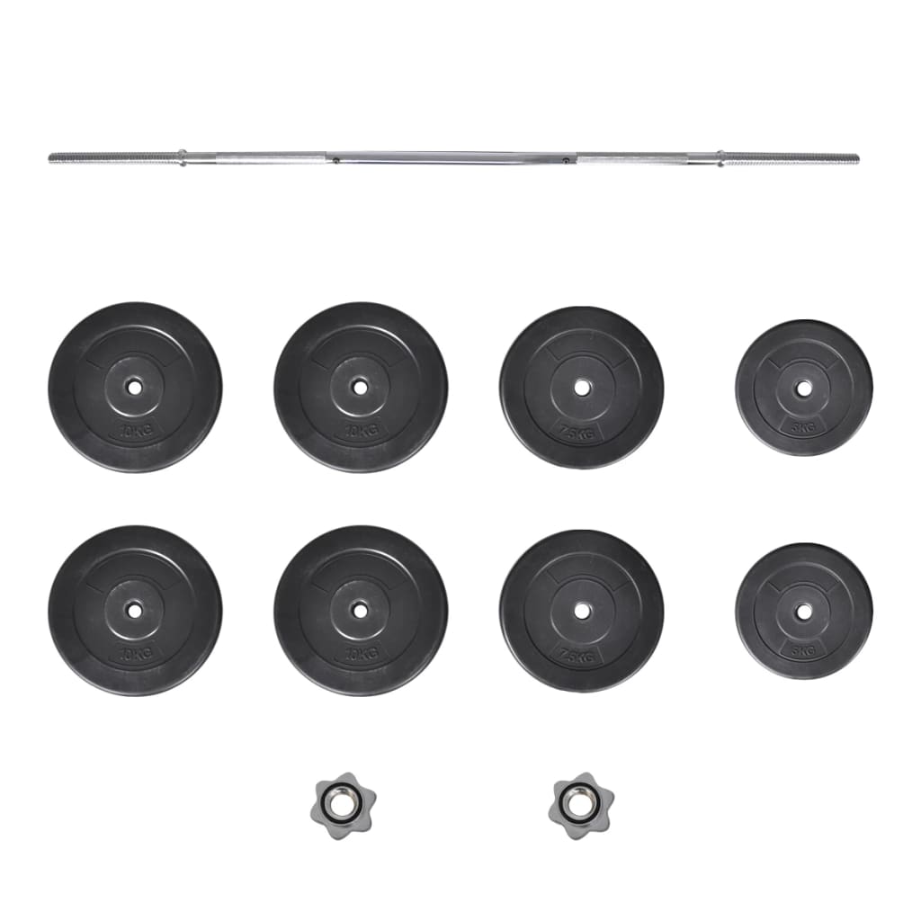 Langhantel Mit Gewichten Set 60 Kg