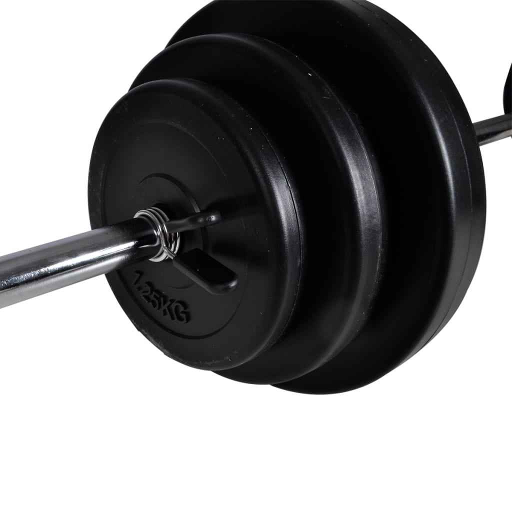 Langhantel +2 Kurzhantelset 30,5Kg