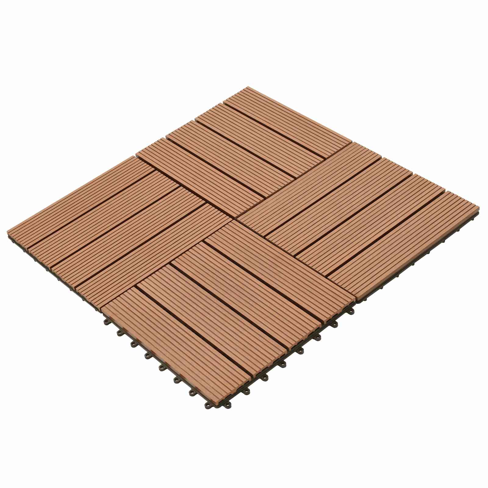 Terrassenfliese 11 Pcs 30 X 30 Cm Wpc