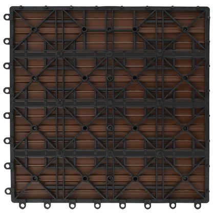 Terrassenfliese 11 Pcs 30 X 30 Cm Wpc