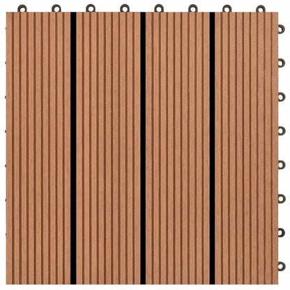 Terrassenfliese 11 Pcs 30 X 30 Cm Wpc