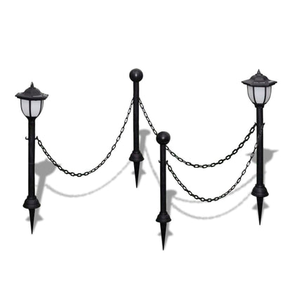 2X Led Lampe Solarleuchte Außenlampe Gartenleuchte Laterne