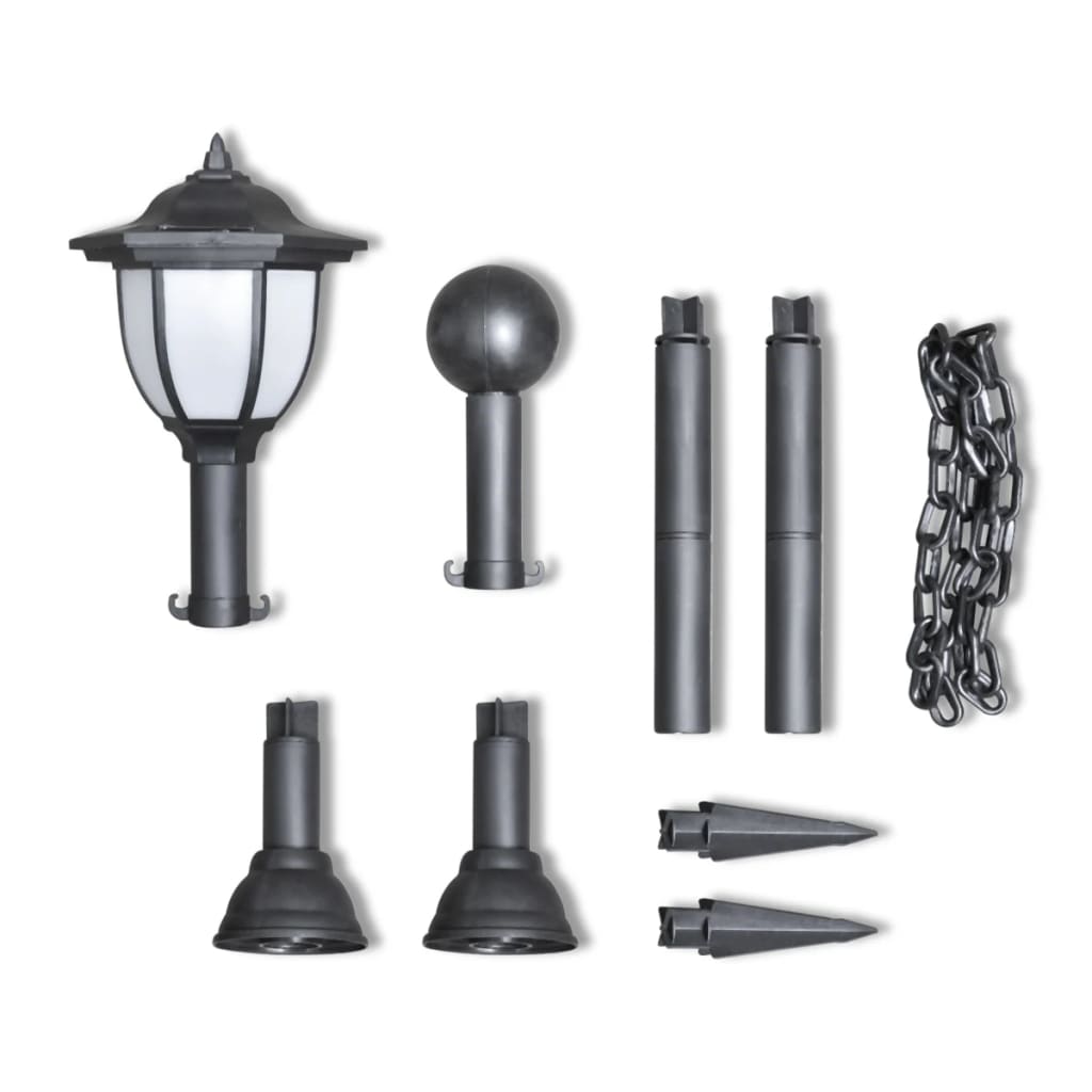 2X Led Lampe Solarleuchte Außenlampe Gartenleuchte Laterne
