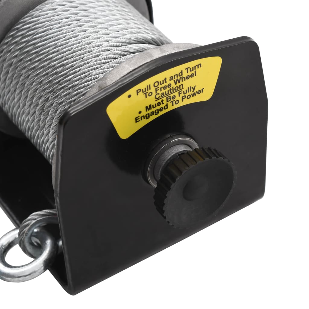 12 V Elektrische Seilwinde 907 Kg Kabel-Fernbedienung