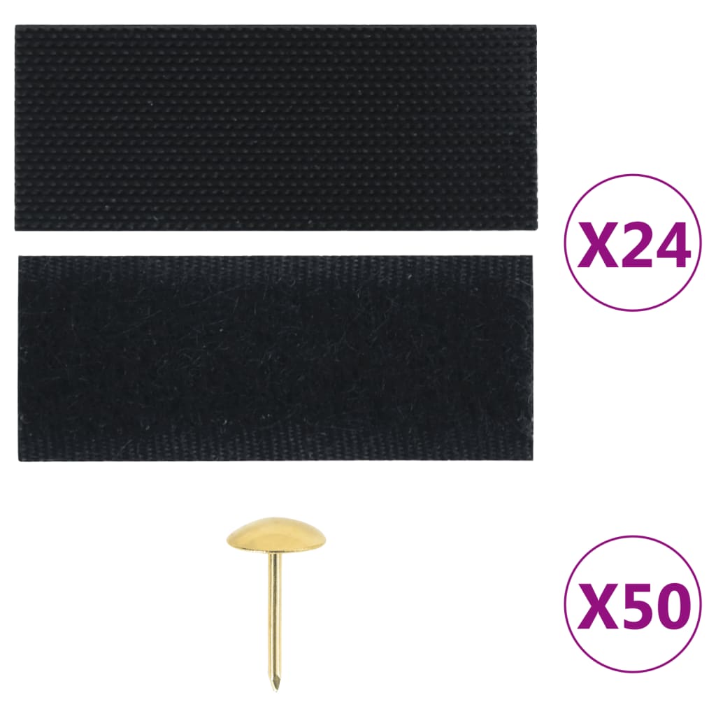 Fliegengitter-Türvorhang 2 Stk. Magnet Schwarz