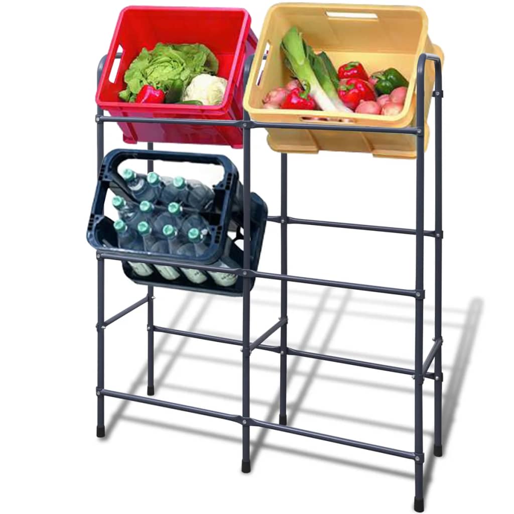 Stahlregal Für 6 Kisten