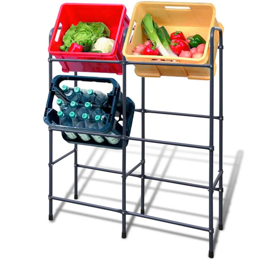 Stahlregal Für 6 Kisten