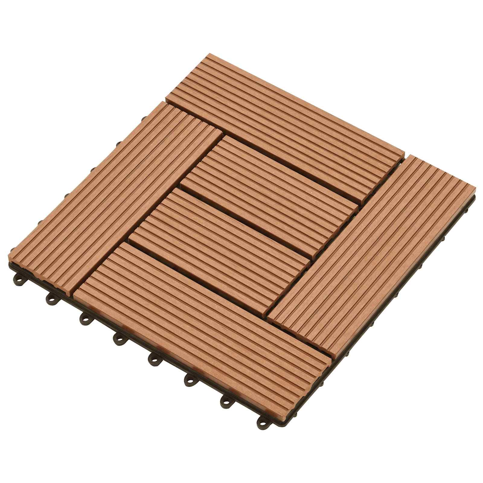 Terrassenfliese 11 Pcs 30 X 30 Cm Wpc