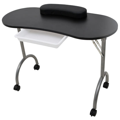Klappbarer Maniküre-Tisch Mit Rollen