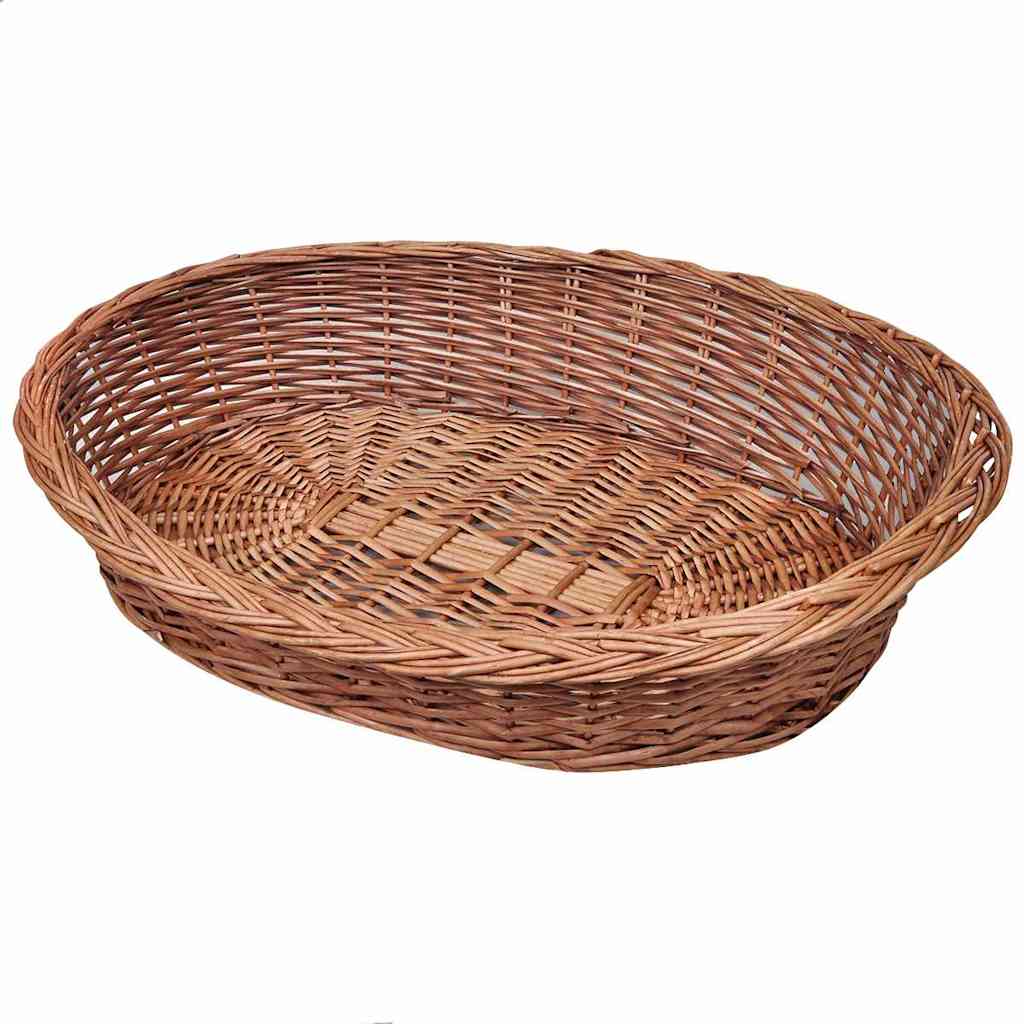 Hundekorb Aus Weide Natur 70 Cm