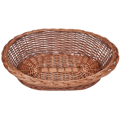 Hundekorb Aus Weide Natur 70 Cm