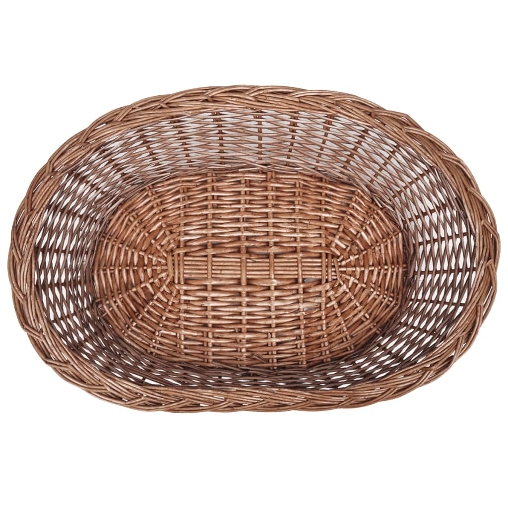Hundekorb Aus Weide Natur 70 Cm
