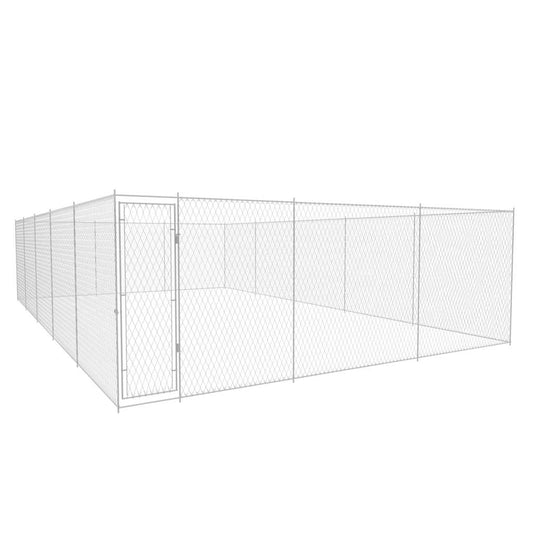 Outdoor-Hundezwinger Verzinkter Stahl