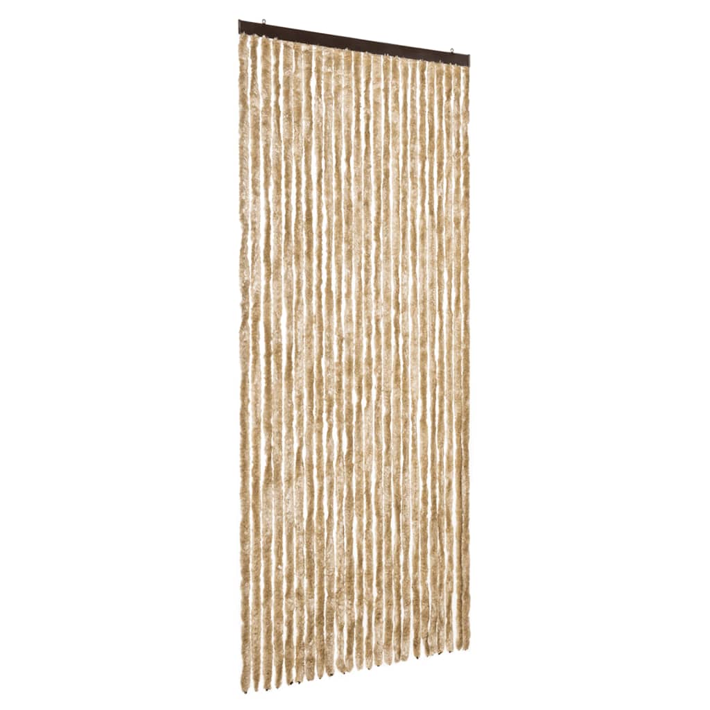 Insektenschutz-Vorhang Chenille Beige