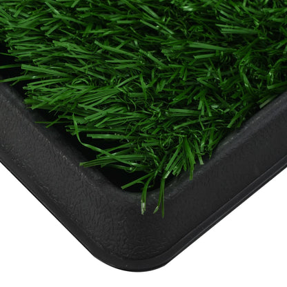Haustiertoilette Mit Tablett & Kunstrasen Grün Wc