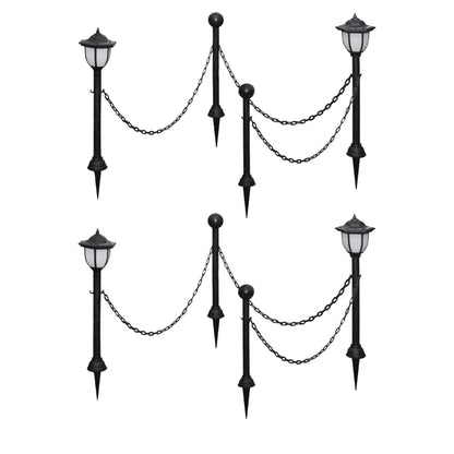 2X Led Lampe Solarleuchte Außenlampe Gartenleuchte Laterne